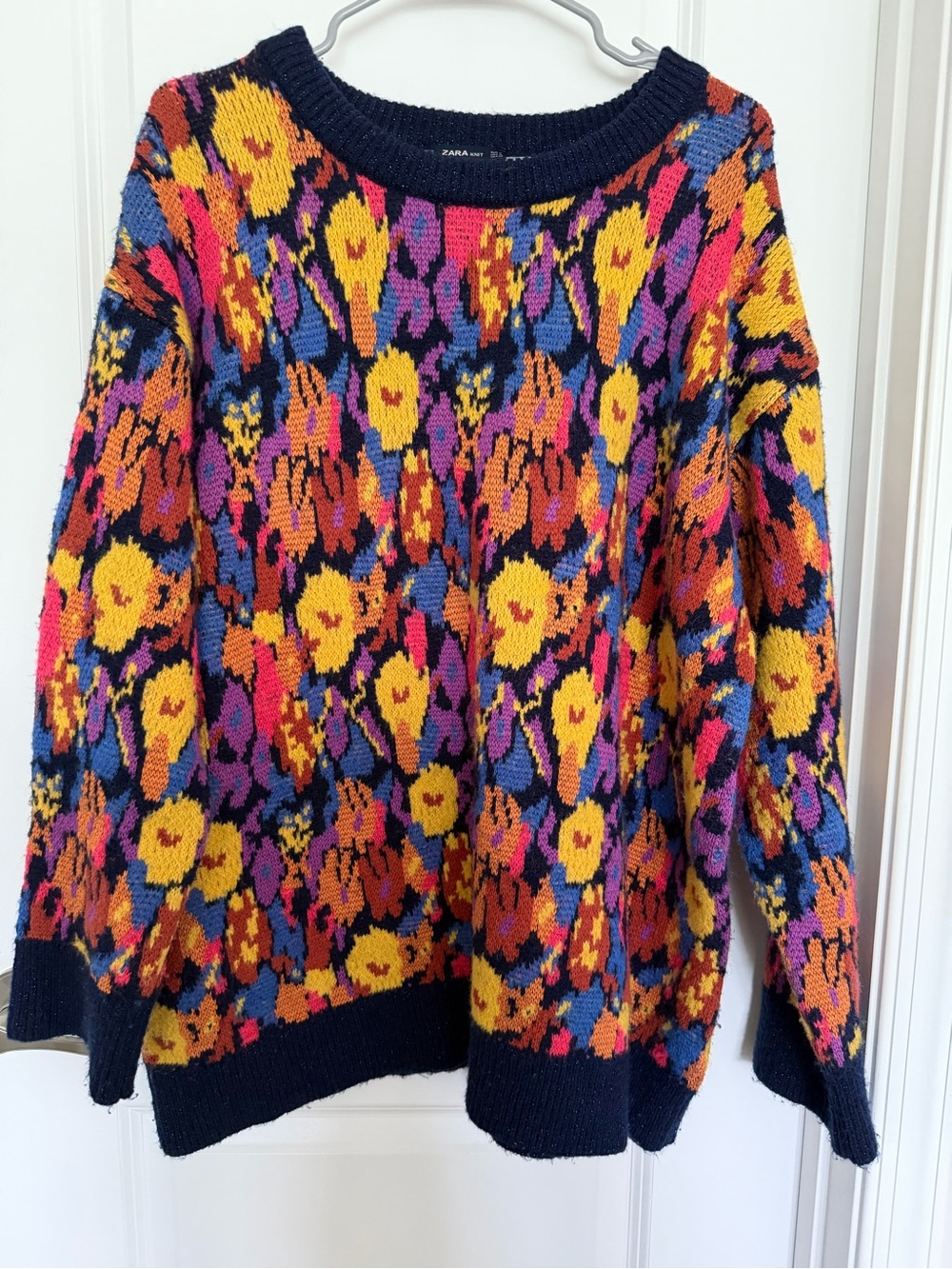 Preloved Women’s Zara Knit Oversized Sweater Medium
